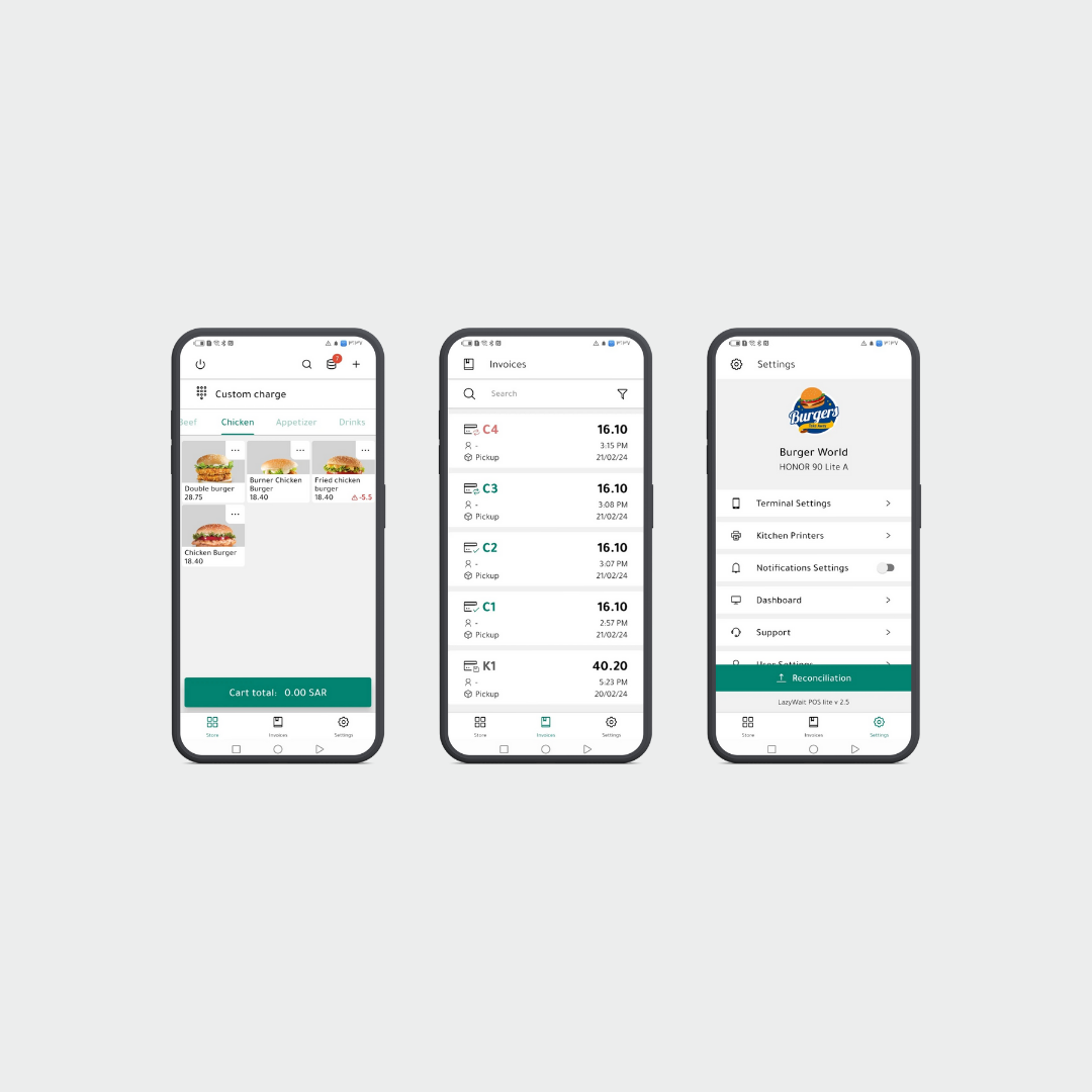 LazyWait POS Lite screenshot